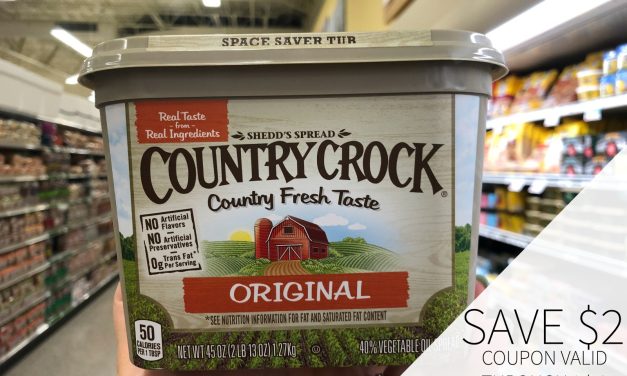 Last Week To Save $2 On Country Crock At Publix!