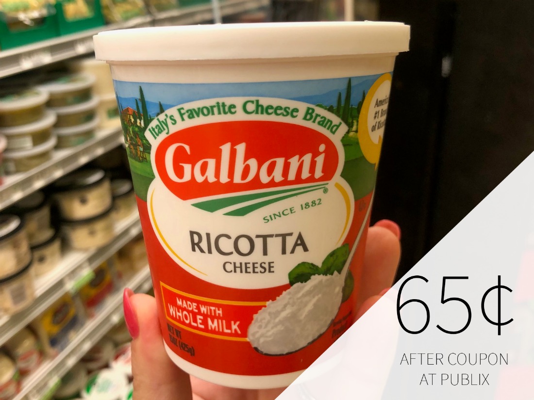 Galbani Ricotta Just 65¢ At Publix (Plus Cheap String Cheese) on I Heart Publix 1