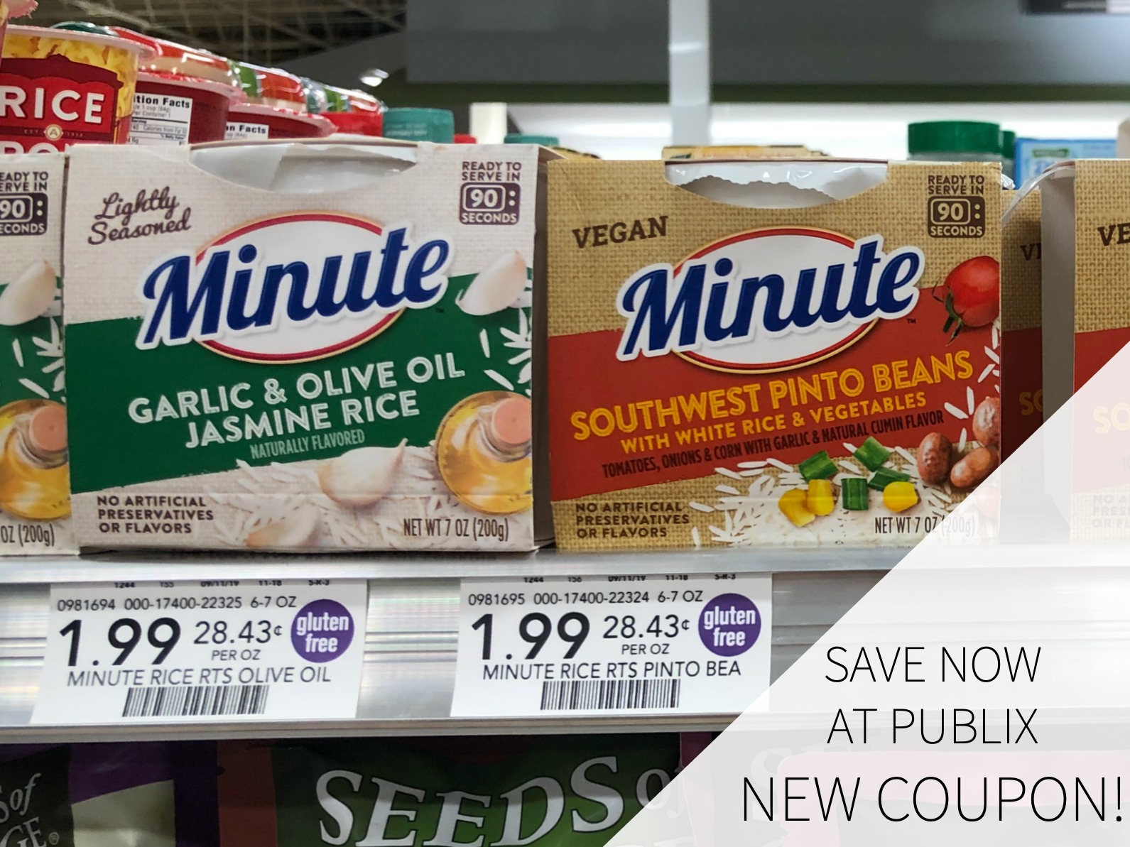Grab Savings On Minute Rice At Publix – Try New Minute Ready To Serve & Save!