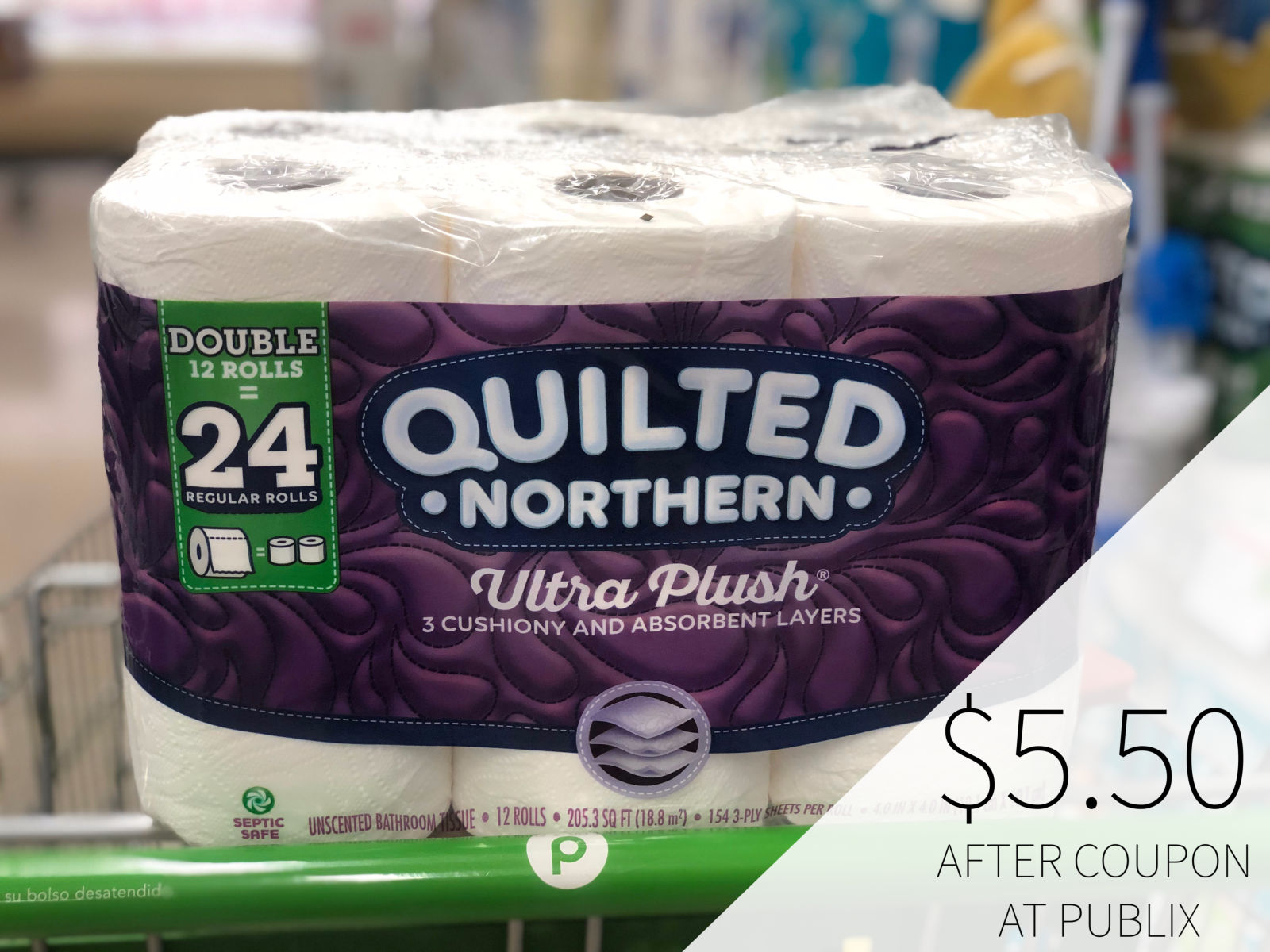 Pick Up A Super Deal On Quilted Northern® Bathroom Tissue At Publix