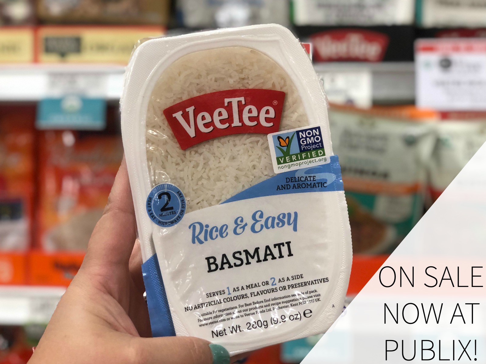 Stock Up On Veetee Rice During The Sale At Publix