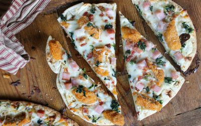 Chicken Cordon Bleu Flatbread -Super Meal To Go With The Sales At Publix