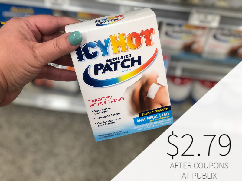 New Icy Hot & Aspercreme Coupons Icy Hot Patches Just 2.79 At Publix