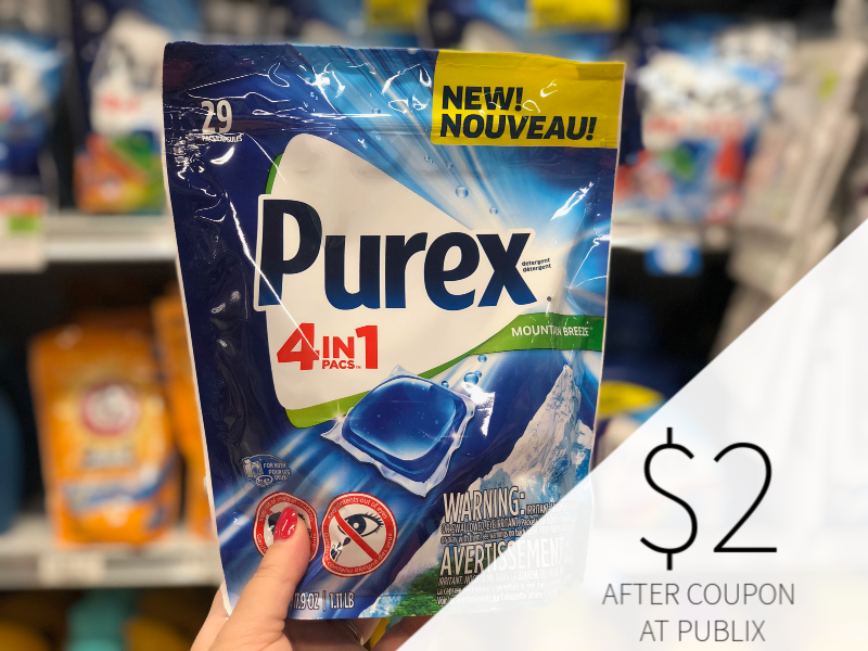 Purex Laundry Detergent Just $2 At Publix on I Heart Publix 1