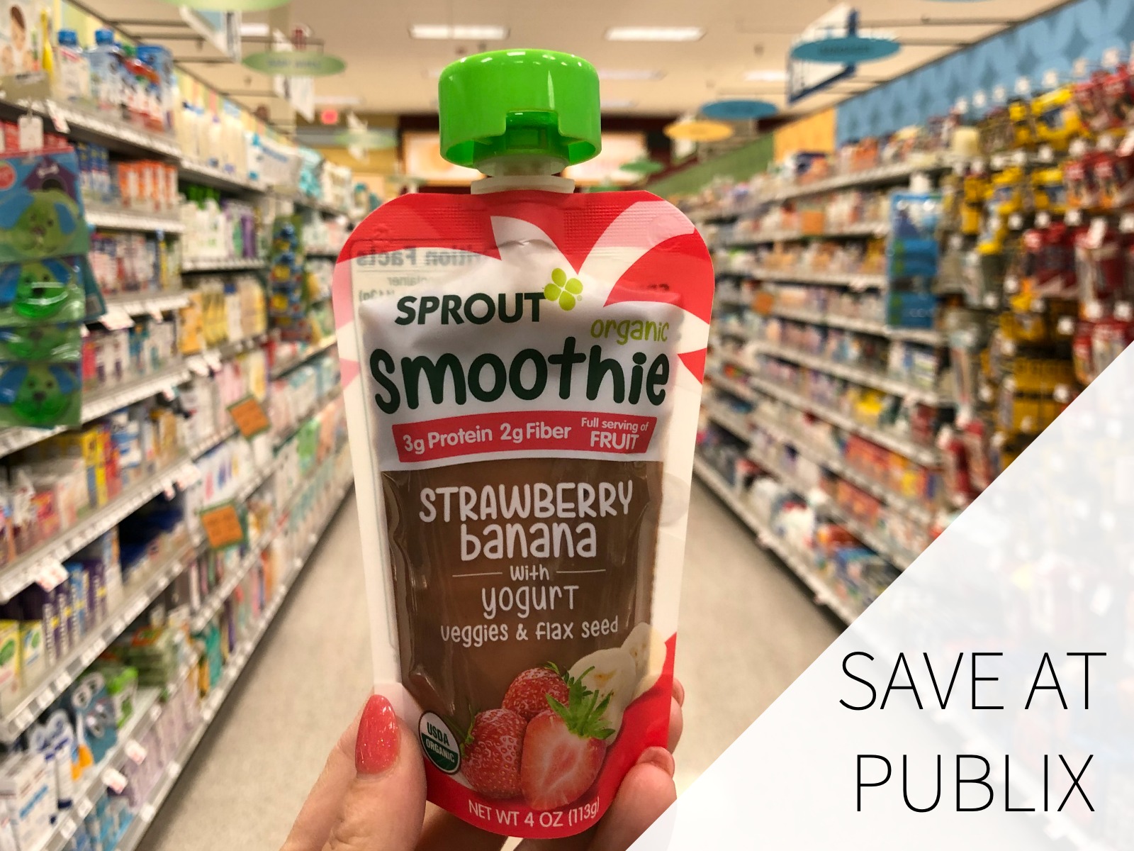 Fuel Up With Sprout Pouches For Toddlers - Find A Big Selection At Your Local Publix on I Heart Publix