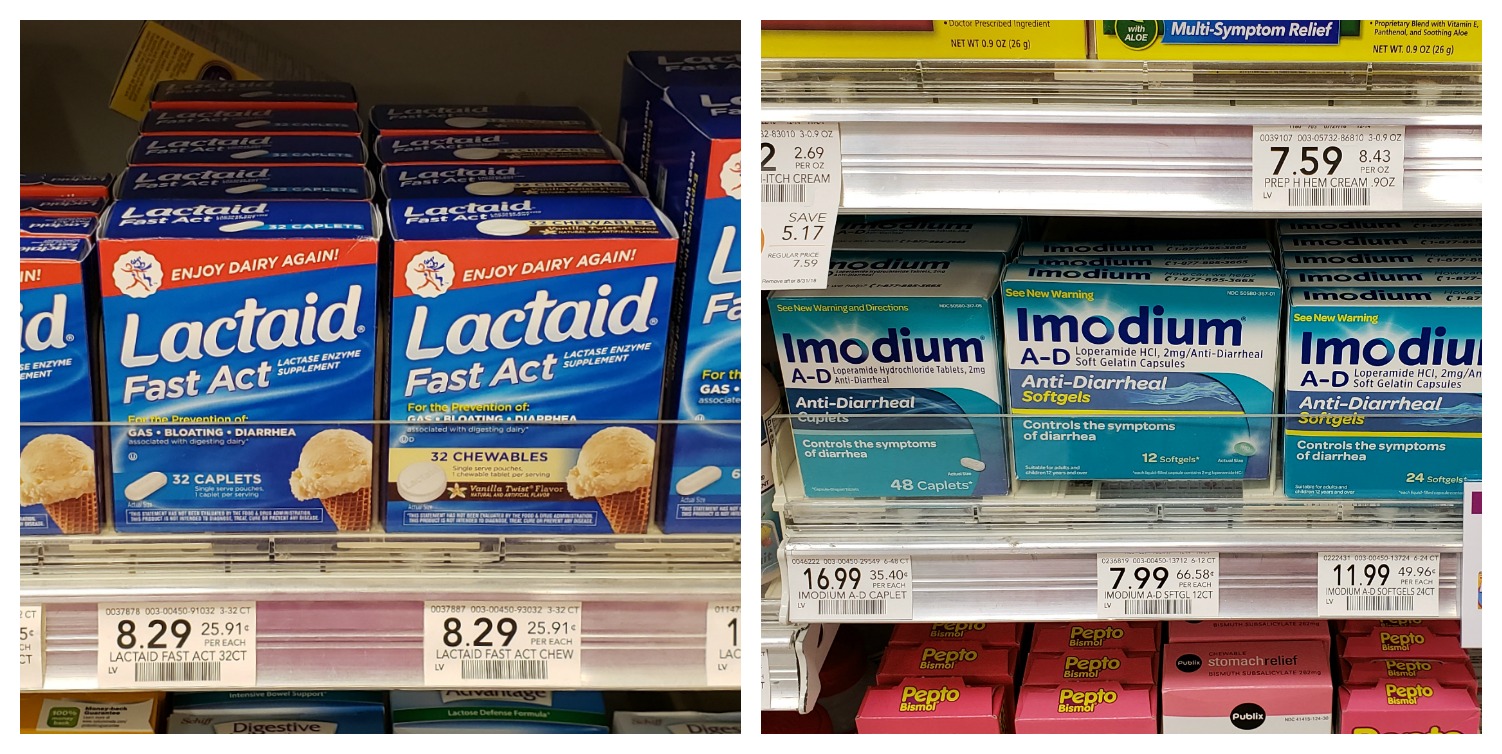Get A $9 Fandango Reward With The Purchase Of Two Pepcid, Lactaid Or Immodium Products! on I Heart Publix