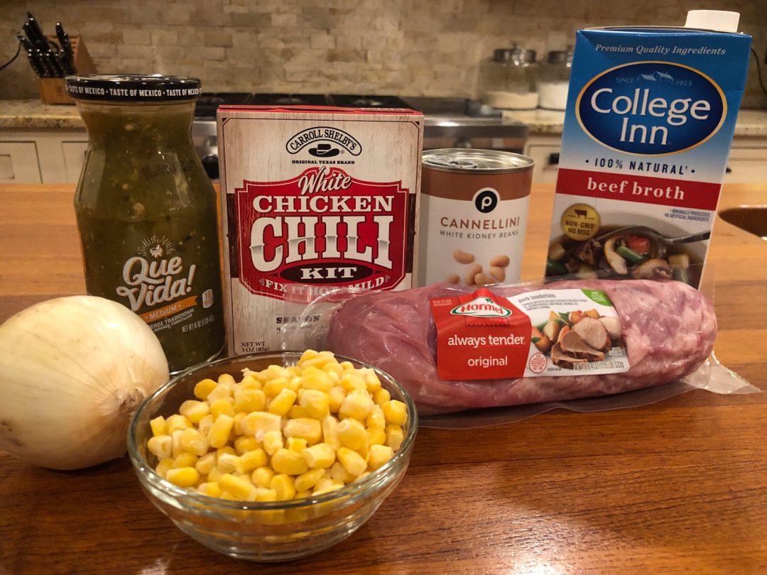 Slow Cooker Pork Tenderloin Chili Super Meal To Go With The Sales At