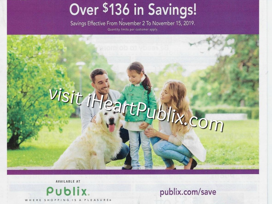 Publix Health & Beauty Advantage Buy Flyer Valid 11/2 to 11/15 on I Heart Publix
