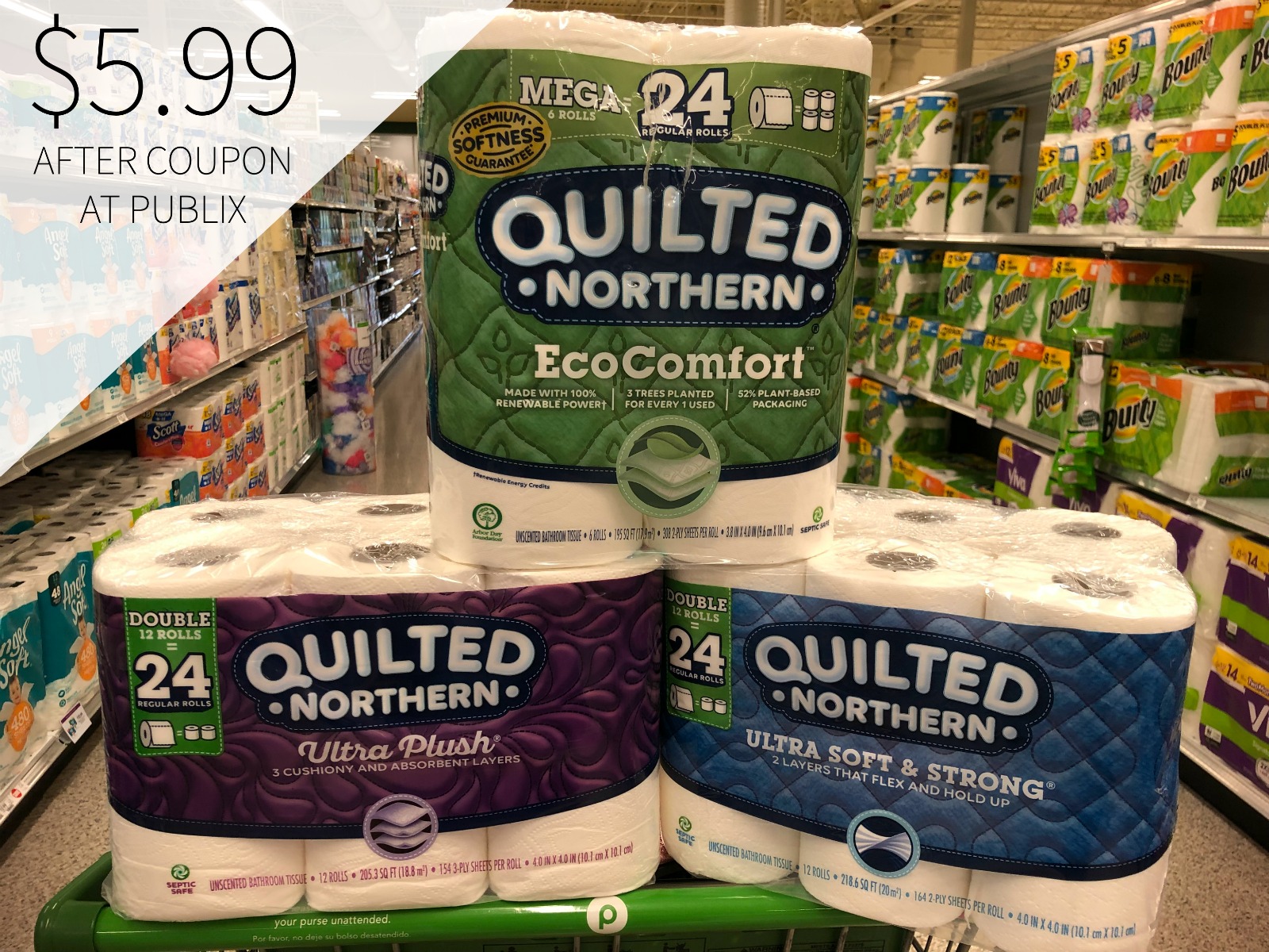 Awesome Deal On Quilted Northern® Bathroom Tissue This Week At Publix on I Heart Publix 1
