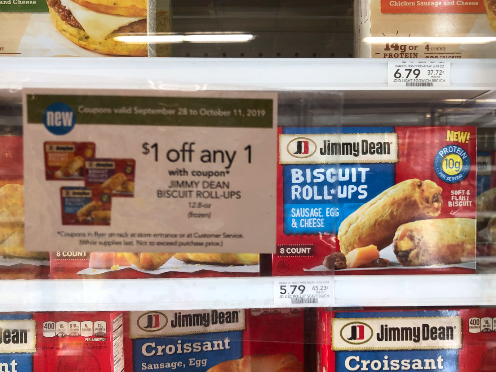 Super Deal On NEW Jimmy Dean Biscuit Roll-Ups Available Now At Publix on I Heart Publix 3