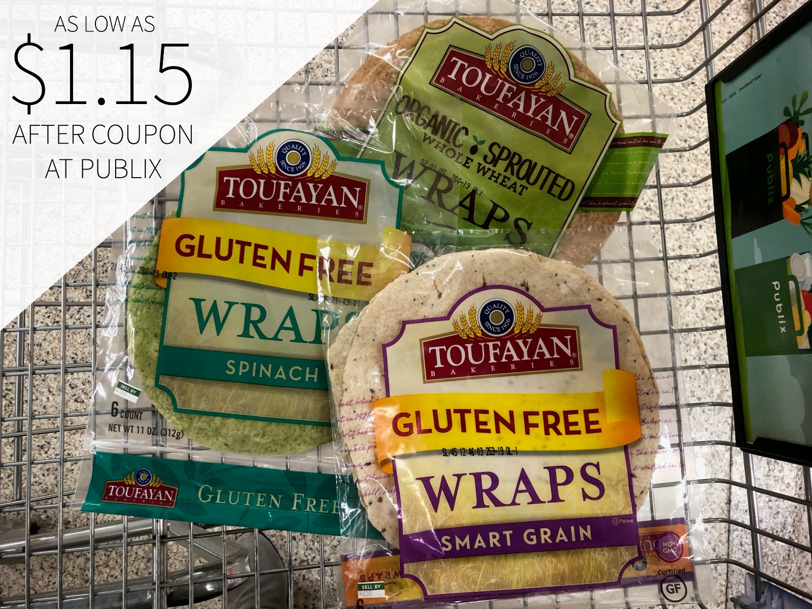 Grab A Fantastic Deal On Toufayan Organic & Gluten Free Wraps At Publix – Buy One, Get One FREE!