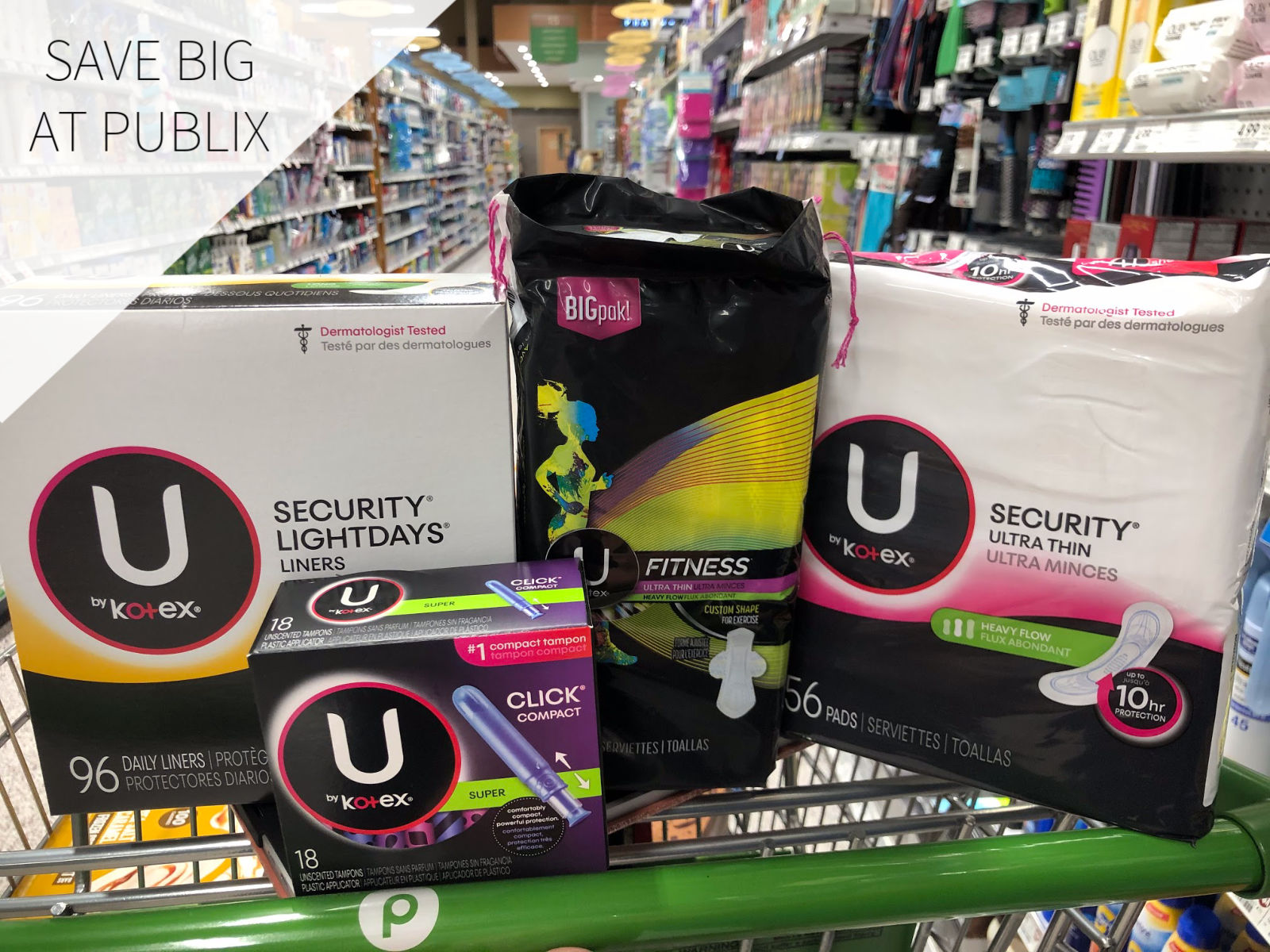 Amazing Deals On U by Kotex Products Available At Publix Through 11/1 on I Heart Publix 1