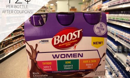 Pick Up BOOST® Nutritional Drinks At A Super Price At Publix – Great Time To Try New BOOST® WOMEN Balanced Nutritional Drinks