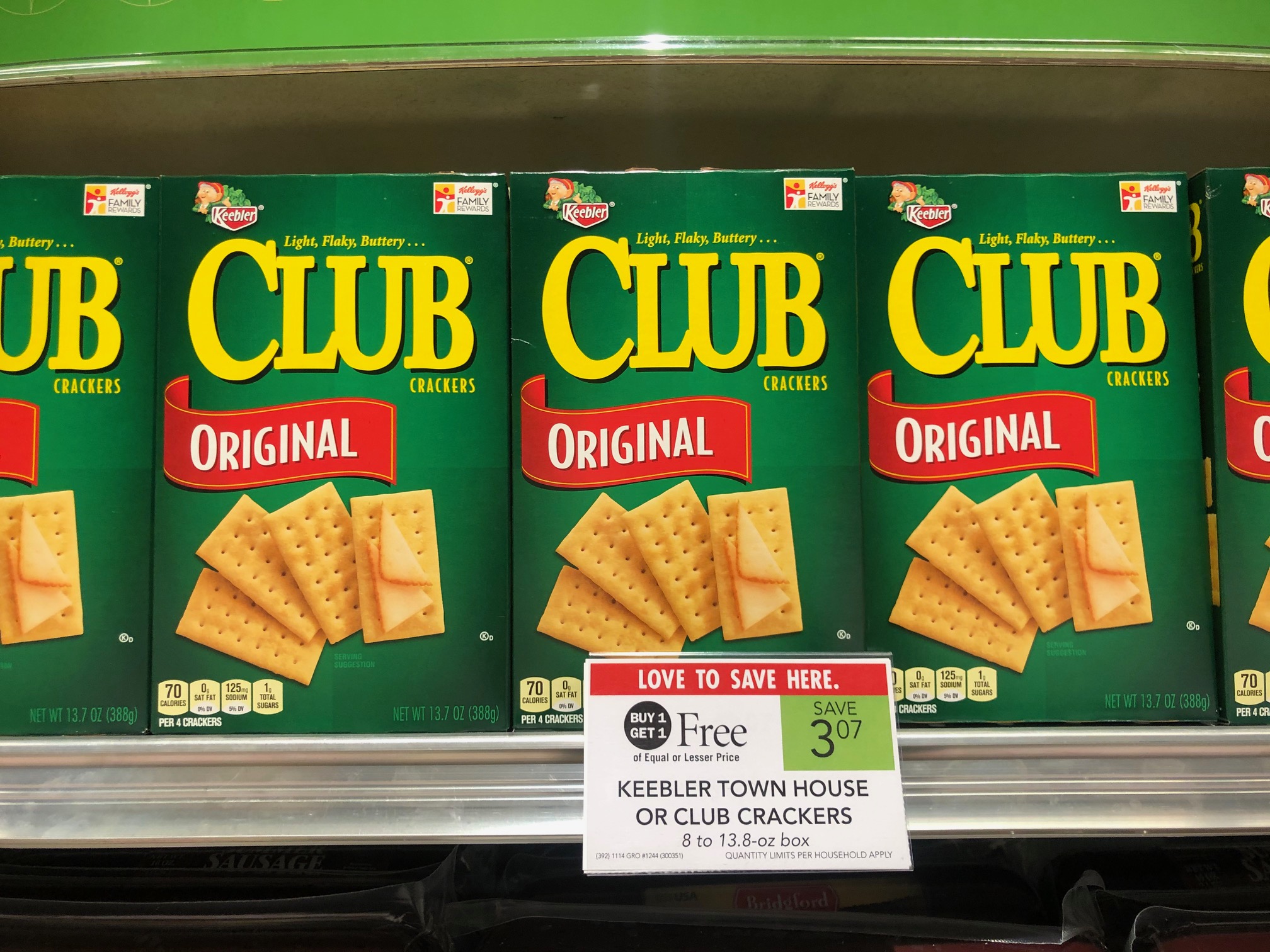 Keebler Club Crackers Only 91 Per Box At Publix keebler club crackers only 91 per box