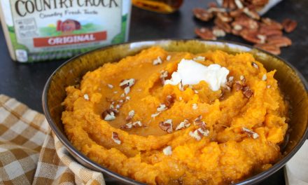 Pick Up Country Crock Spread At A Fantastic Price This Week At Publix- Try It In This Maple Sweet Potato Mash Recipe