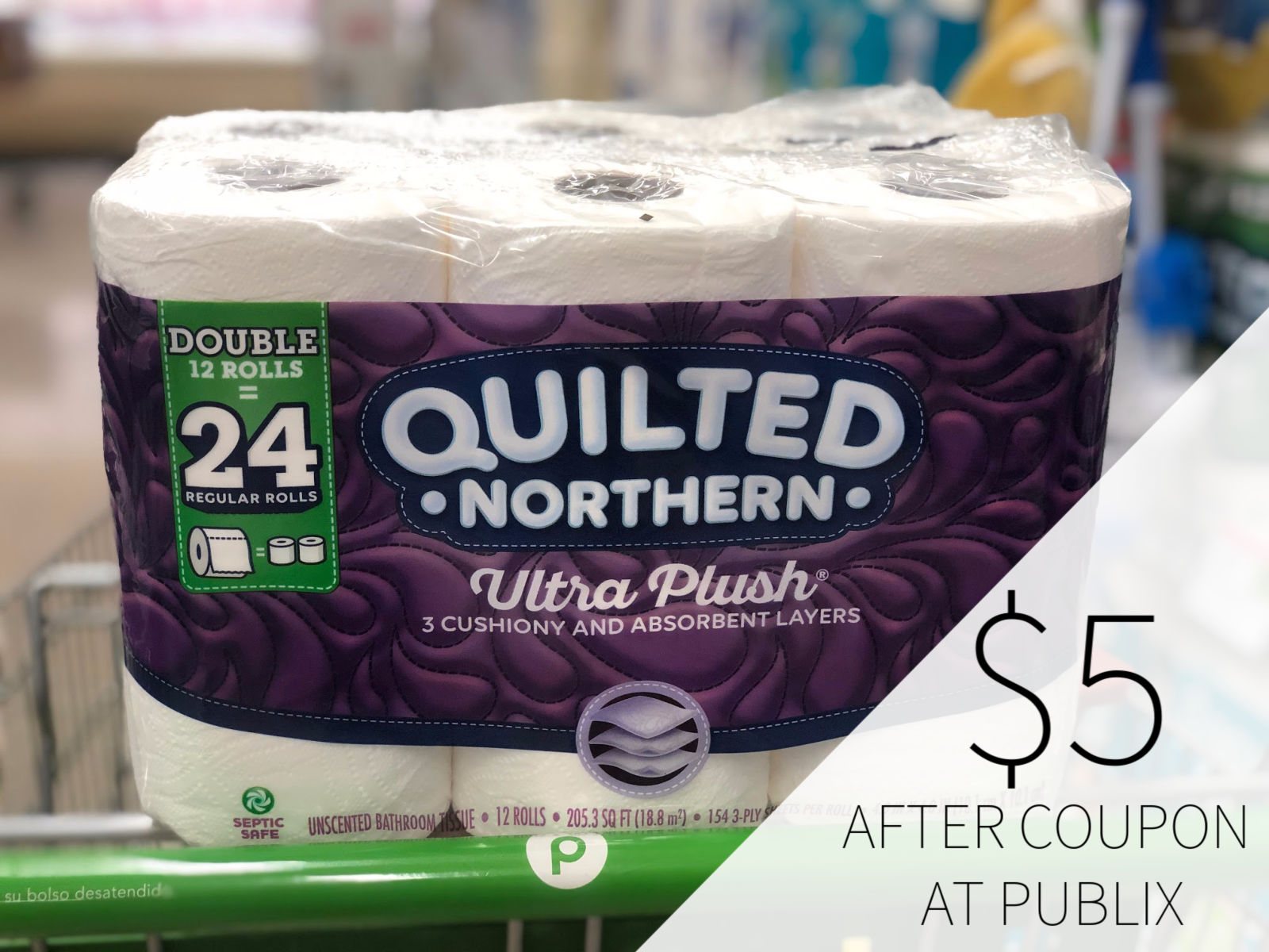 Reminder Stock Up On Quilted Northern® Bathroom Tissue – As Low As $5 Right Now At Publix