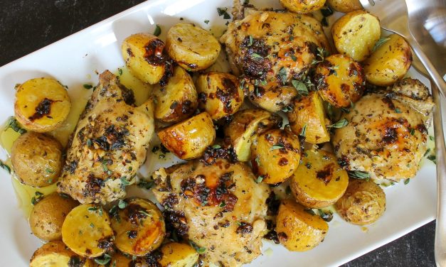 Roasted Greek Chicken With Potatoes – Super Meal To Go With The Sales At Publix