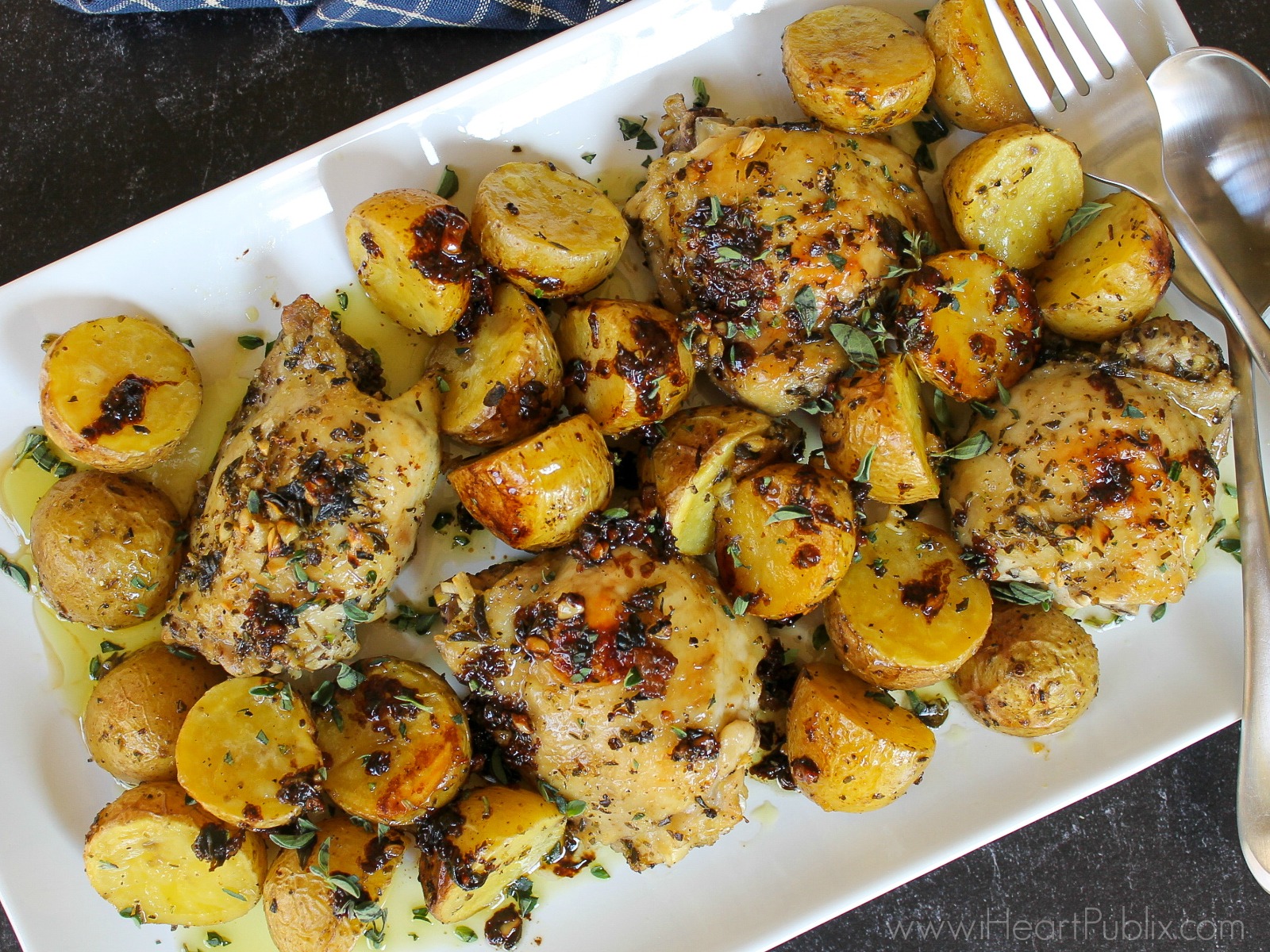 Roasted-Greek-Chicken-With-Potatoes- Auto Draft on I Heart Publix 430