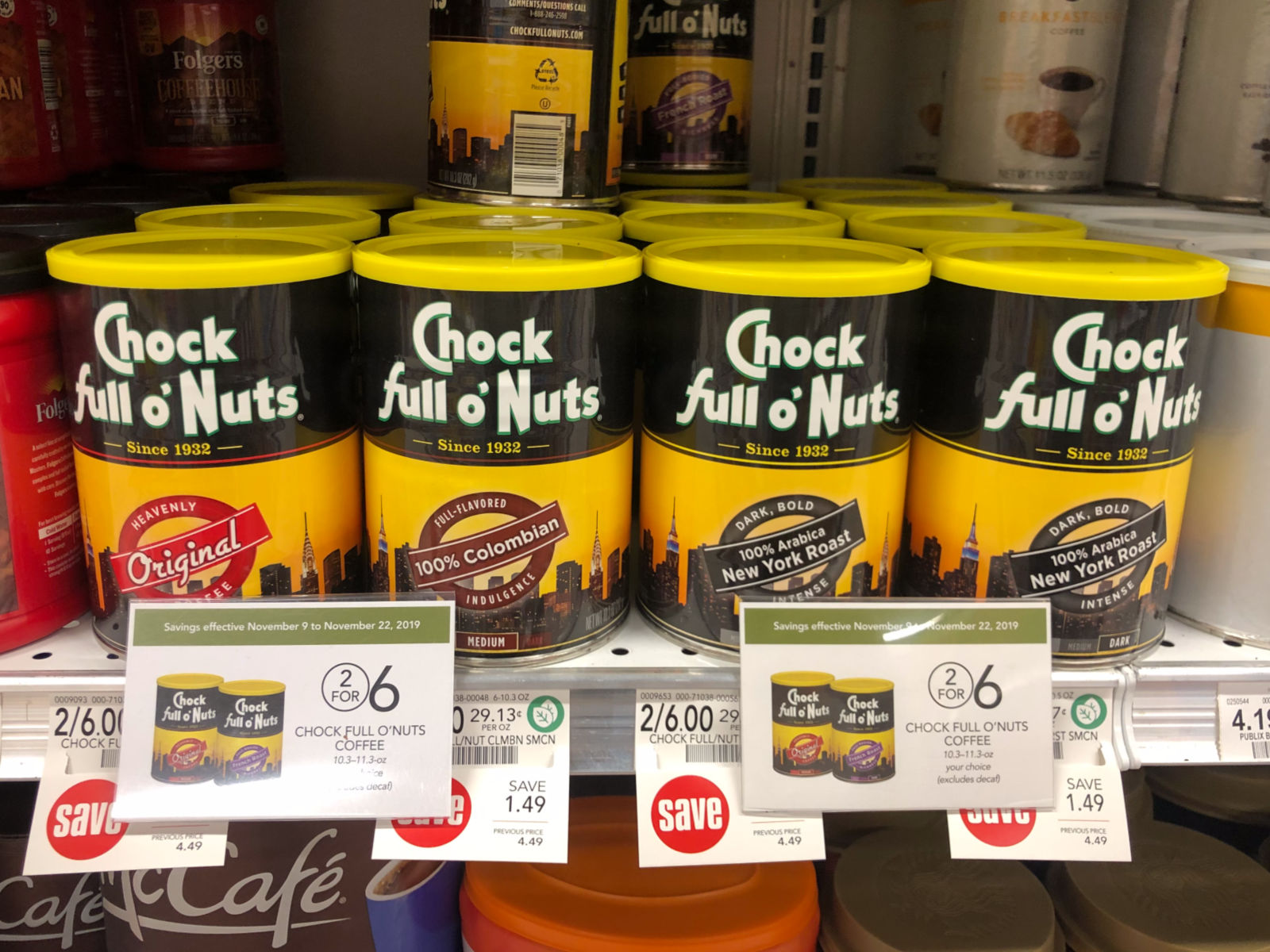 Save Big On Chock full o’Nuts® At Publix - $2 Coupon Valid Through 12/31 on I Heart Publix