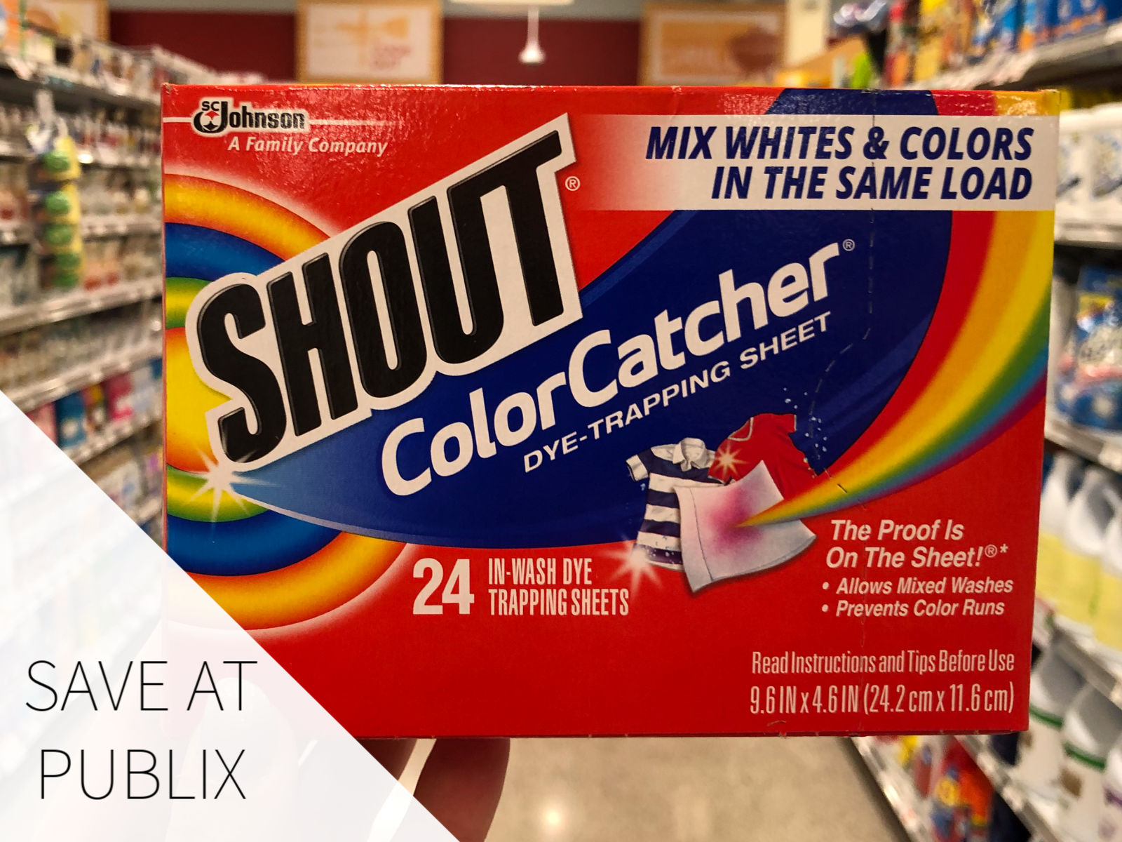 Keep Your Holiday Clothes Looking Great With Shout® Color Catcher® -  iHeartPublix