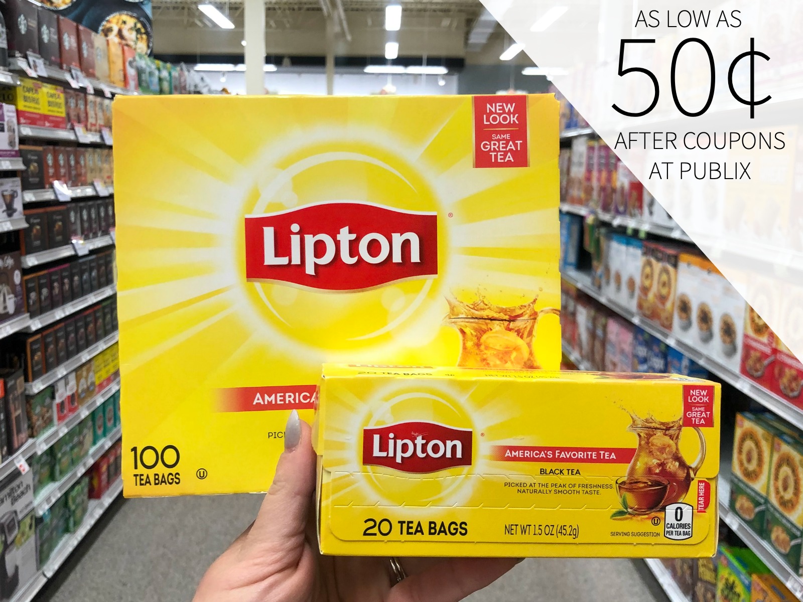 Amazing Deals On Lipton Tea At Publix – Stock Up For The Holidays!