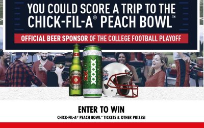 Still Time To Enter The Dos Equis® Peach Bowl Trip Sweepstakes For A Chance To Win BIG!