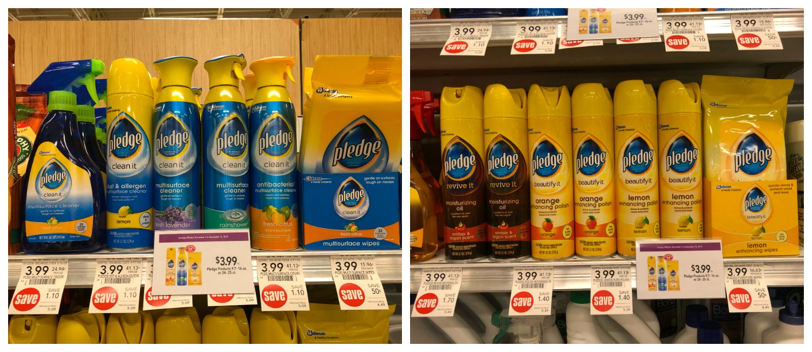 Get Your Home Ready For The Holidays With Pledge® Multisurface Cleaner - Save Now At Publix on I Heart Publix
