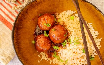 Sweet & Spicy Korean-Style Meatballs Using New Pure Farmland Meatballs – Get A Coupon & Save At Publix!