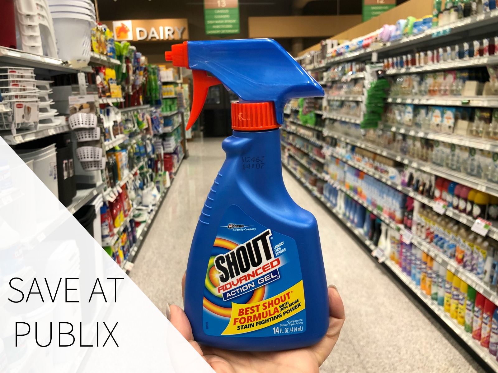 Trust Shout® Stain Remover To Help You Clean Up Those Holiday Messes! on I Heart Publix