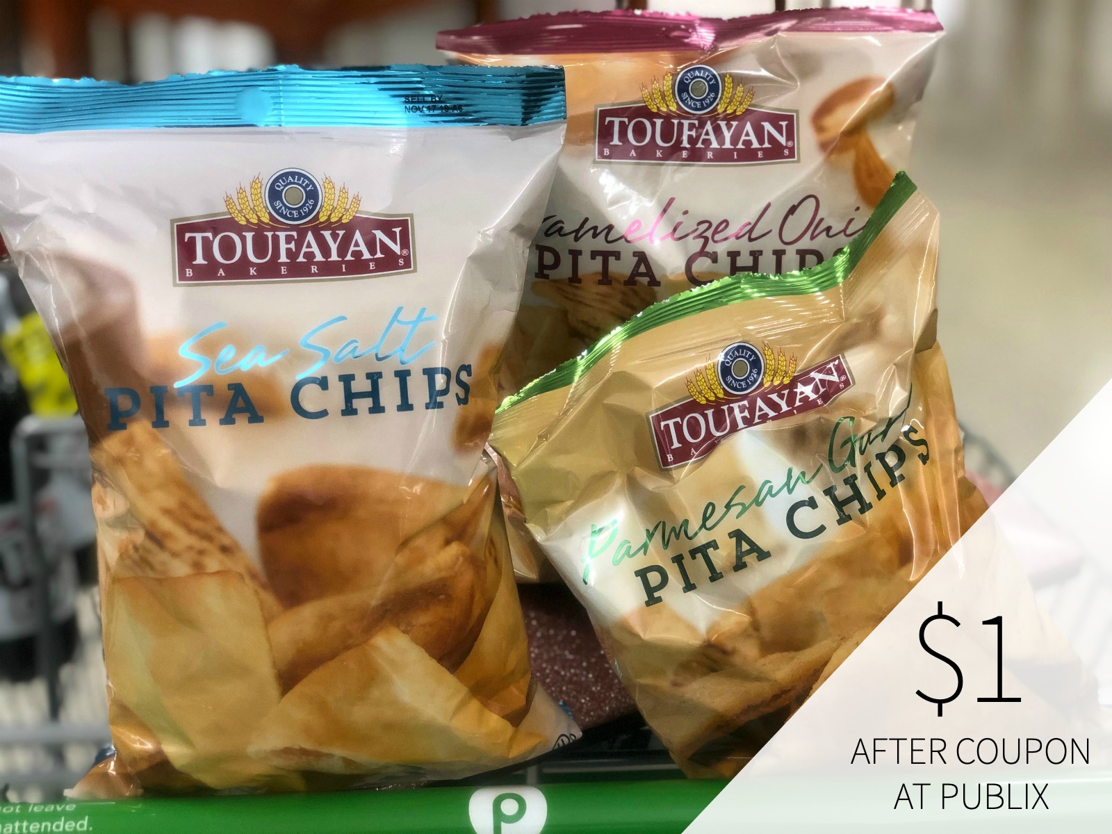 Toufayan Pita Chips Are Buy One, Get One FREE This Week At Publix! on I Heart Publix 3