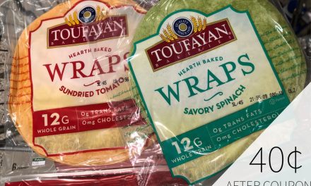Stock Up On Toufayan Wraps At Publix – Buy One, Get One FREE!