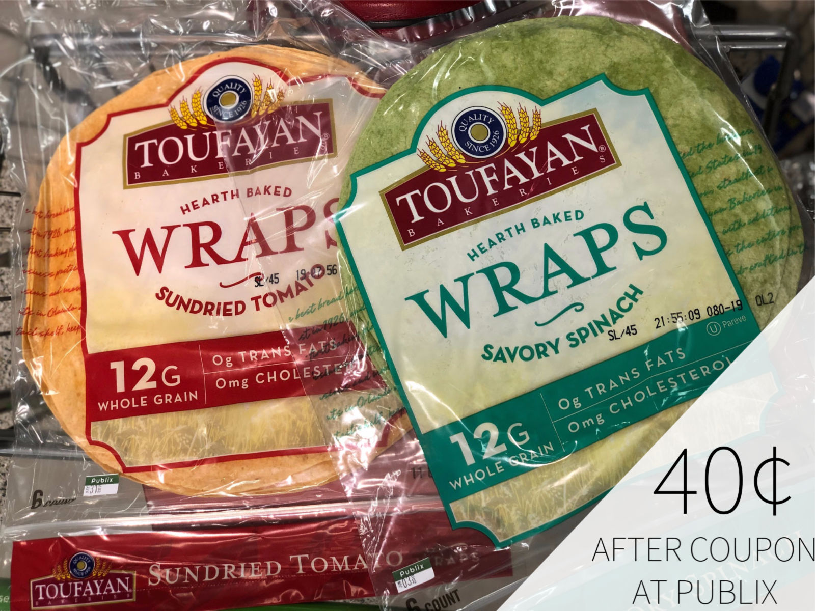 Can't Miss Deal On Toufayan Wraps At Publix - BOGO Sale Make Each Package Just $1.15 on I Heart Publix