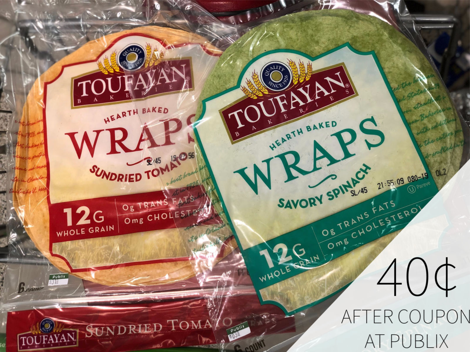 toufayan-top Can't Miss Deal On Toufayan Wraps At Publix - BOGO Sale Make Each Package Just $1.15 on I Heart Publix