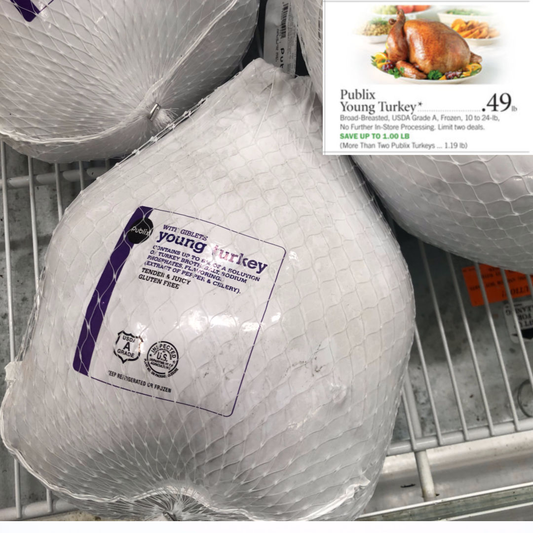 Roast Turkey Stuffed With Thyme Cream Cheese on I Heart Publix