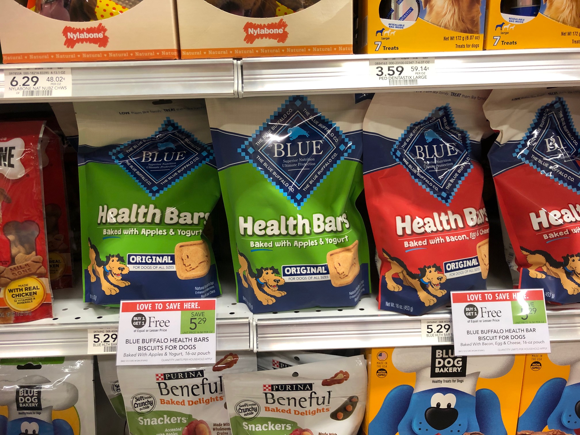 Blue Buffalo Health Bars on sale at Publix