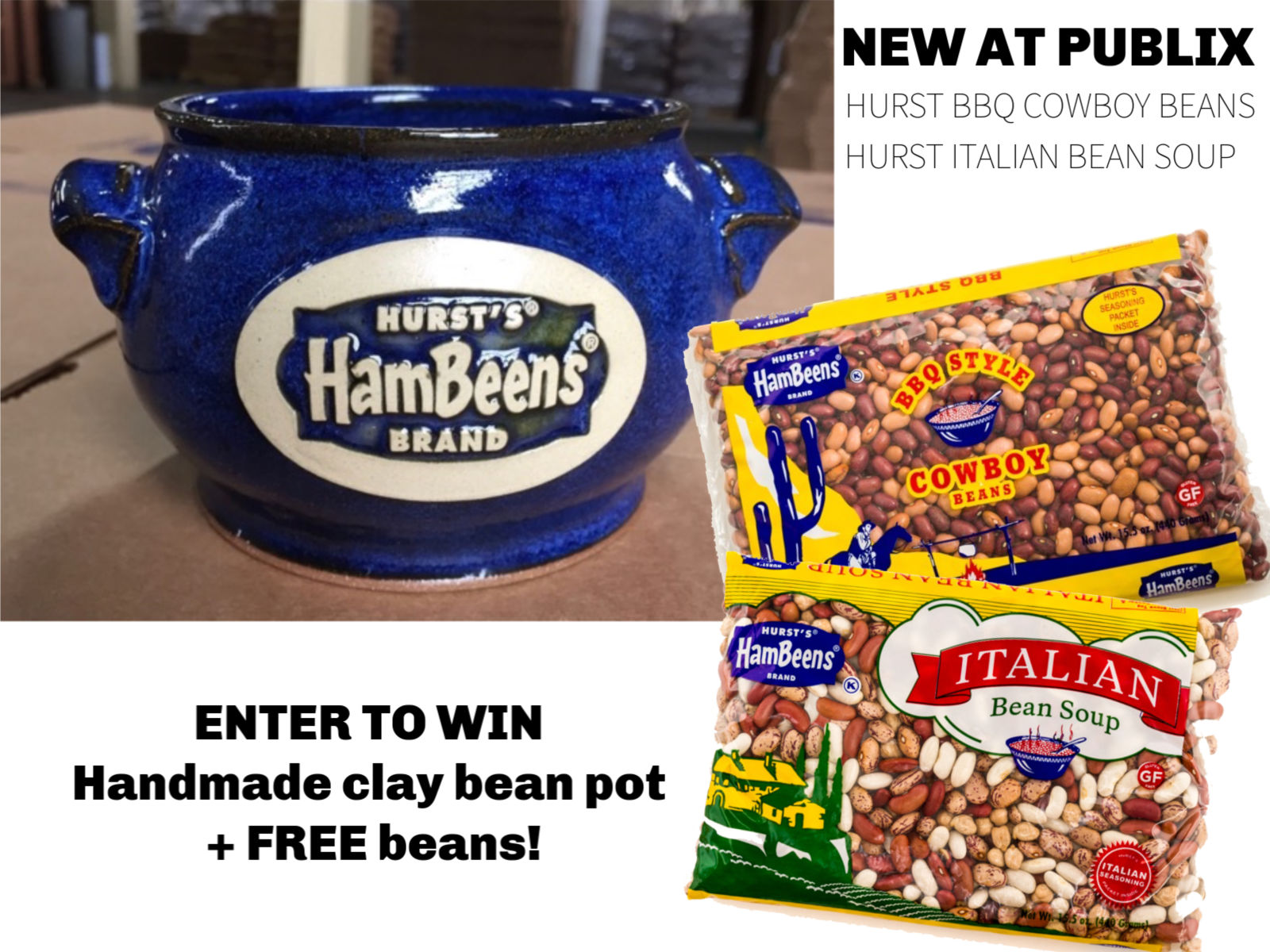 Look For New Hurst Italian Bean Soup And BBQ Cowboy Beans At Publix + Enter To Win Some Great Prizes! on I Heart Publix