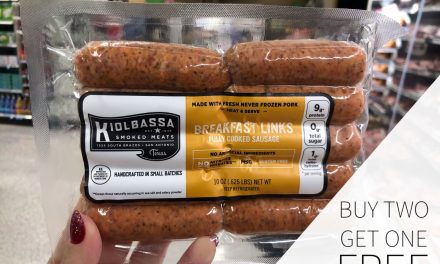 Time To Stock Up On Kiolbassa Breakfast Links – Buy Two, Get One FREE At Publix