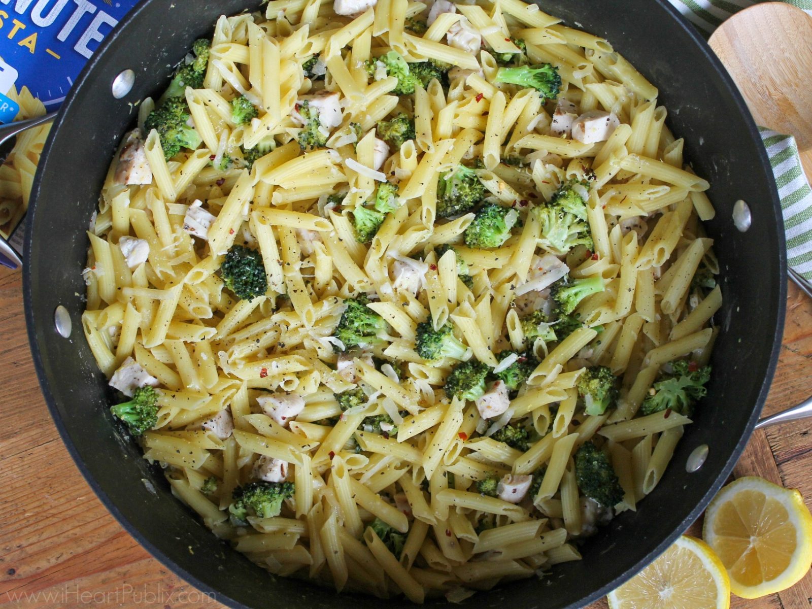 Lemony Broccoli Pasta & Chicken Skillet – Amazing Recipe For Your Busy Weeknight