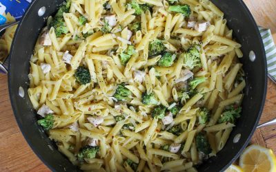 Lemony Broccoli Pasta & Chicken Skillet – Amazing Recipe For Your Busy Weeknight