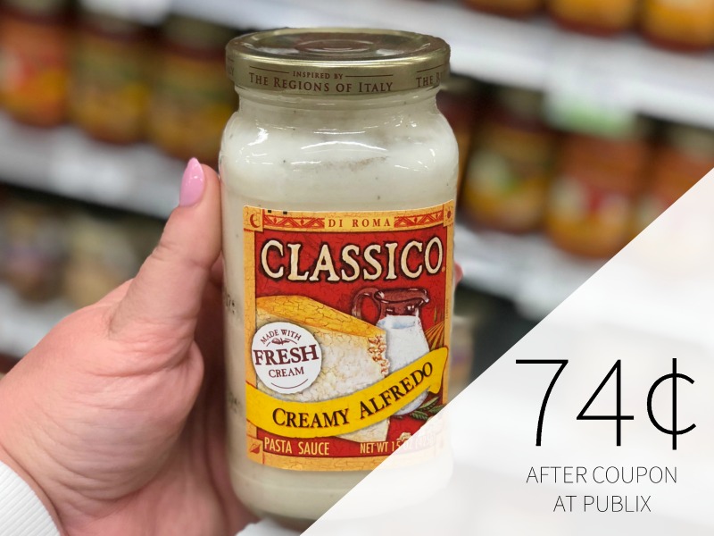 Classico Pasta Sauce As Low As $1.07 At Publix on I Heart Publix