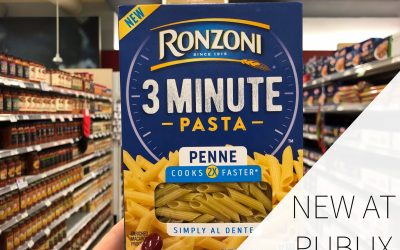 Pick Up Ronzoni 3 Minute Pasta & Have A Meal On The Table In A Flash!