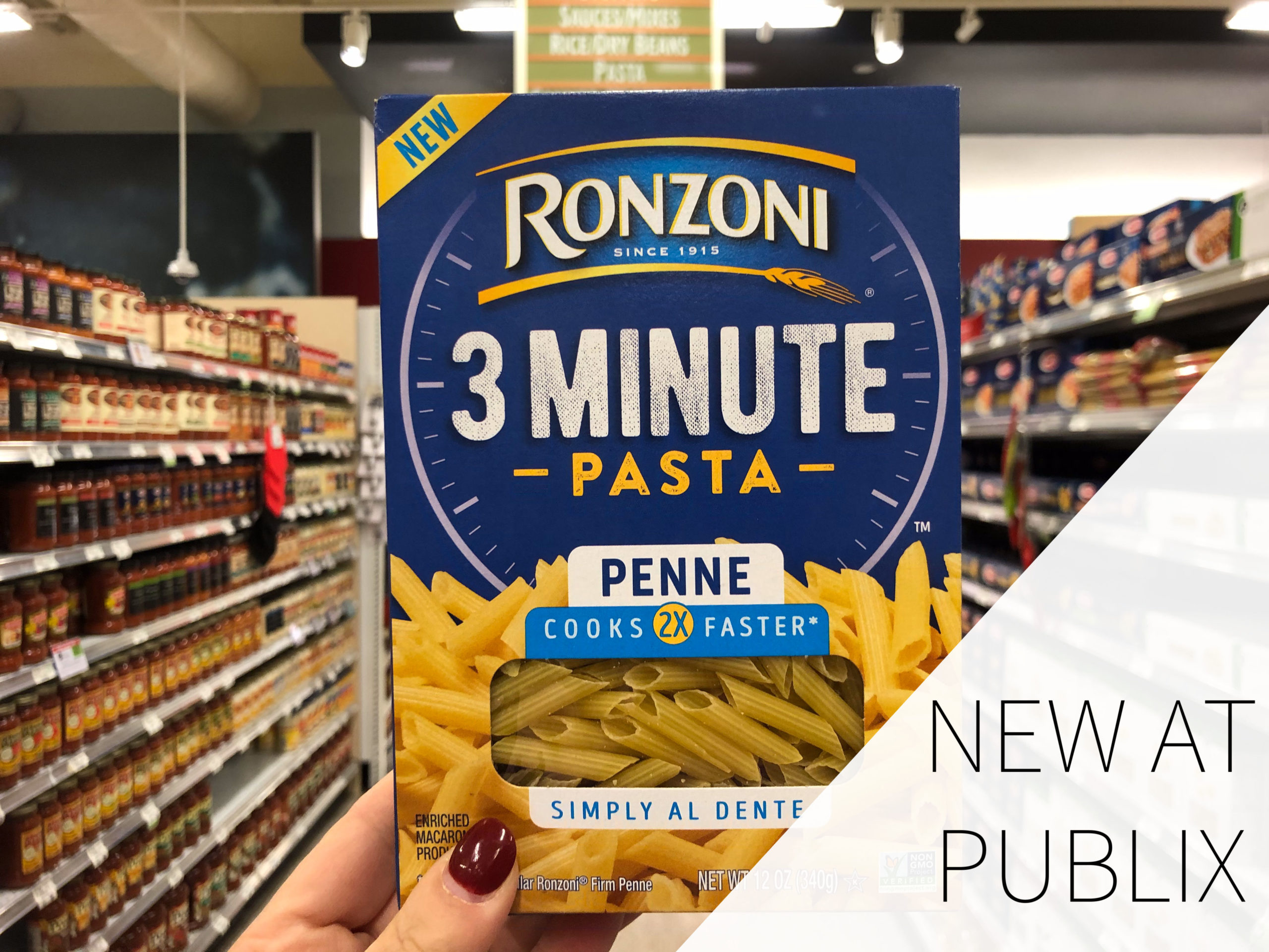 Ronzoni 3 Minute Pasta Is Buy One, Get One FREE At Publix - Stock Up On Tasty Pasta! on I Heart Publix 1