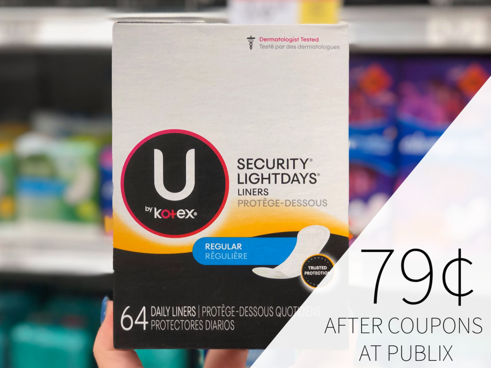 u-by-kotex-top Big Savings On U by Kotex, Poise, & Depend Products At Publix - Time To Stock Up! on I Heart Publix
