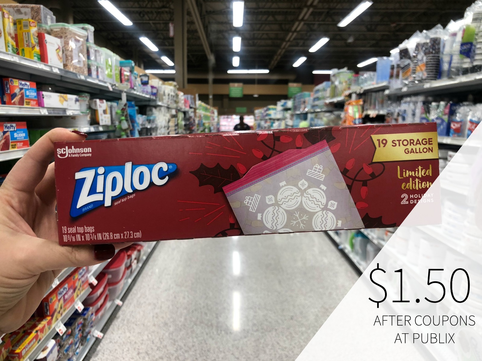 Spread Holiday Cheer With Ziploc® Brand Holiday Storage Bags & Containers