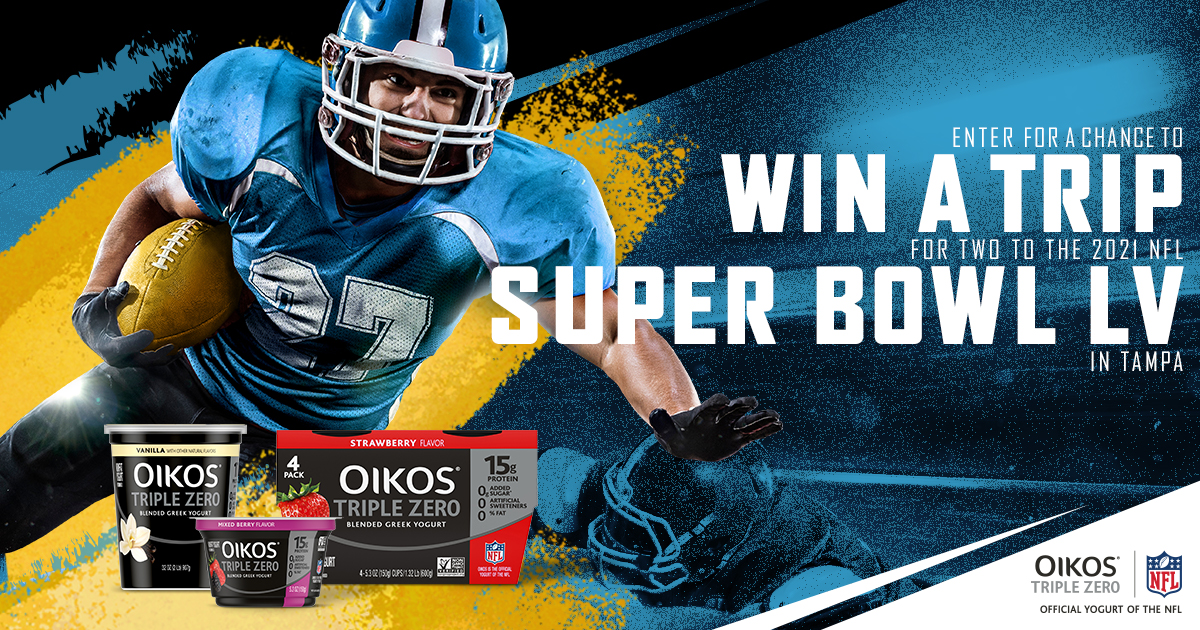 Enter The Oikos Sweepstakes - Win A Trip To The Big Game Or A Gift Card! on I Heart Publix