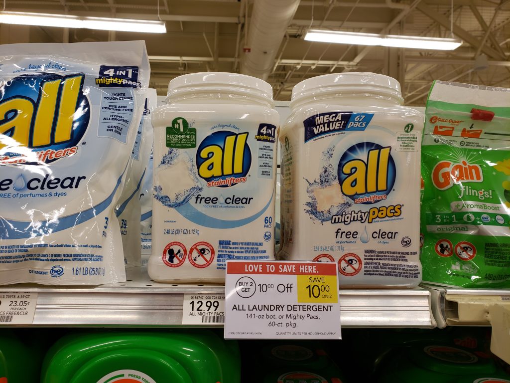 All Laundry Detergent Just $3.99 At Publix on I Heart Publix