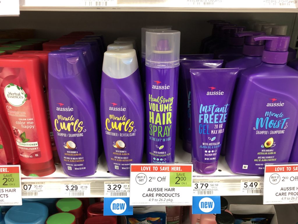 Vervallen dosis brandstof Aussie Hair Care Only $1.29 Per Bottle At Publix
