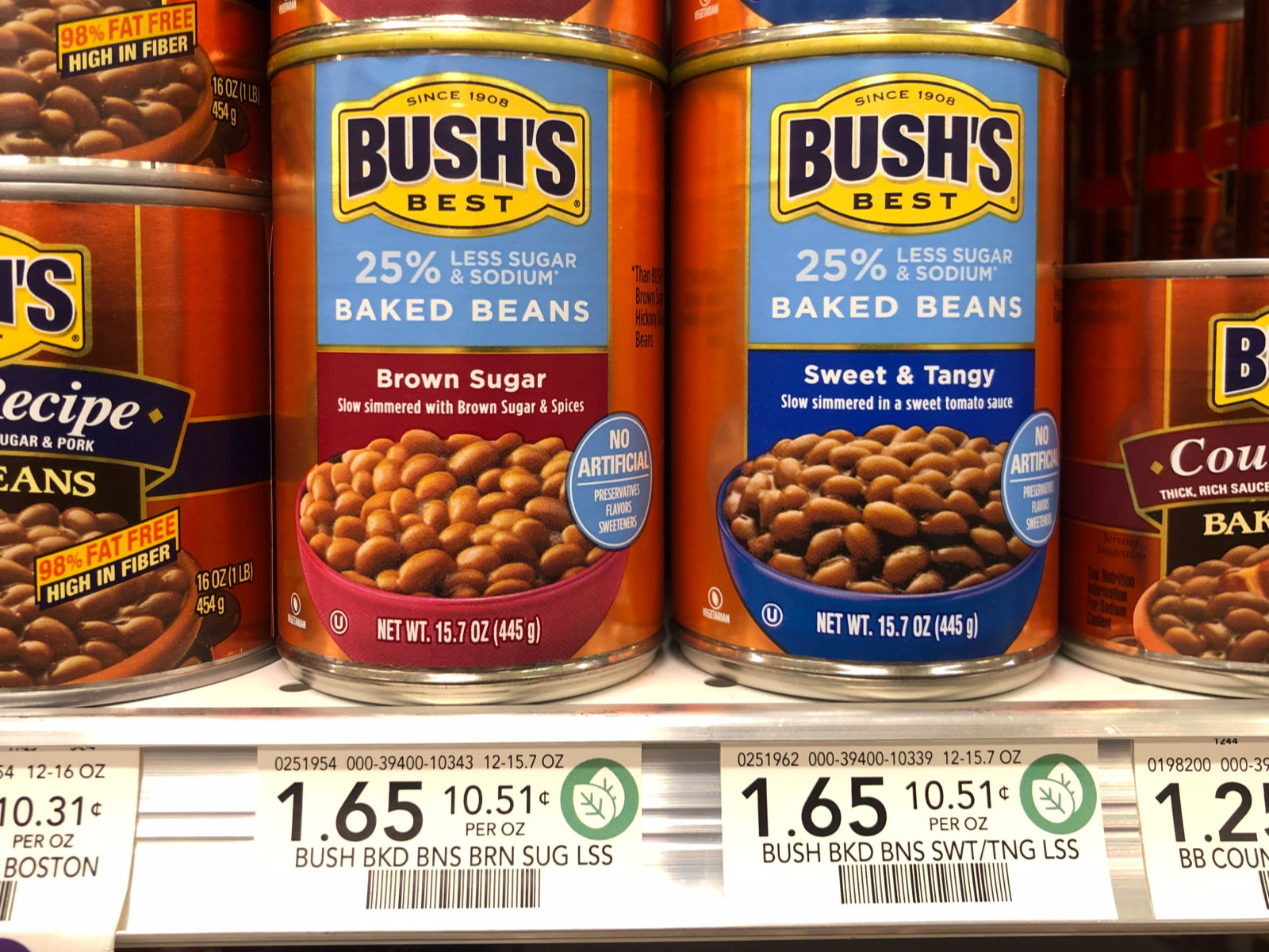 Find BUSH’S® Less Sugar & Sodium Baked Beans At Your Local Publix on I Heart Publix