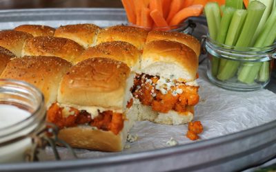 Last Week To Use That Big Tyson Coupon – Try My Buffalo Chicken Tender Sliders At Your Game Day Gathering!