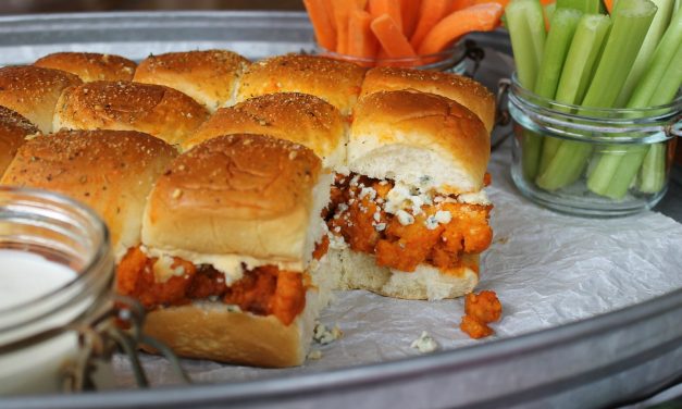 Last Week To Use That Big Tyson Coupon – Try My Buffalo Chicken Tender Sliders At Your Game Day Gathering!